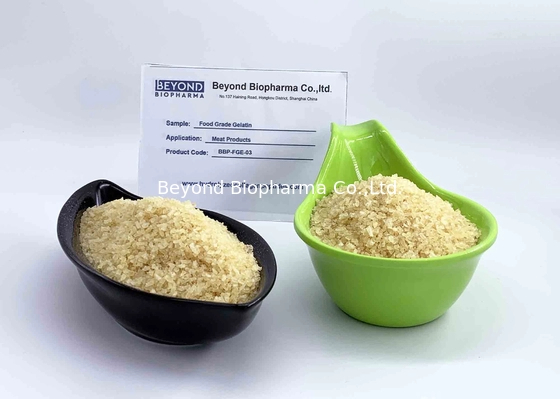 Food Grade Bovine Gelatin Powder For Increase The Moisture Content In Meat Products